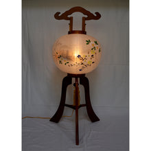 画像をギャラリービューアに読み込む, 大内行灯 12号<br>行徳③【右】<br>木製けやき 絹二重張