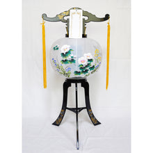 画像をギャラリービューアに読み込む, 大内行灯 尺寸<br>万芭 PC 菊蒔絵<br>ビニロン (回)