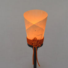 画像をギャラリービューアに読み込む, 油灯(対)<br>オレンジ房【和紙】<br>8号~11号 4種類<br> 節句/雛人形/五月人形