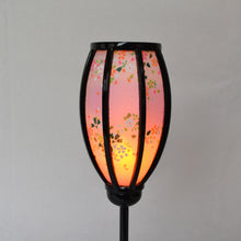 画像をギャラリービューアに読み込む, 雪洞(対)【二条】<br>11号~15号 3種類<br>紫/木製<br> 桃の節句/雛人形