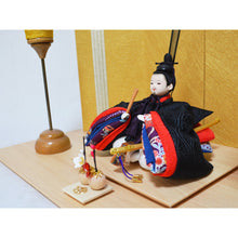 画像をギャラリービューアに読み込む, ころろ【天神様】<br>人形・台・屏風・油灯・前飾りのセット<br>学業成就【送料無料】