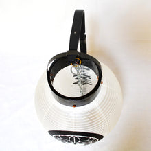 画像をギャラリービューアに読み込む, 新九子弓張提灯<br>①【白絹】