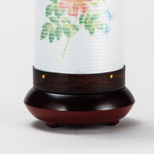 画像をギャラリービューアに読み込む, 宝生360<br>創作提灯/回転灯<br>絹二重/木製<br>盆提灯/岐阜県産