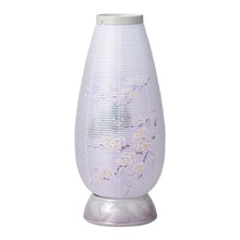 画像をギャラリービューアに読み込む, 宝珠灯480 ② <br>創作提灯/陶器製<br>手描き/絹二重<br>盆提灯/岐阜県産