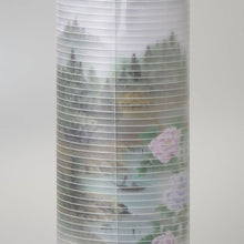 画像をギャラリービューアに読み込む, 宝生750<br>創作提灯/回転灯<br>絹二重/木製<br>盆提灯/岐阜県産