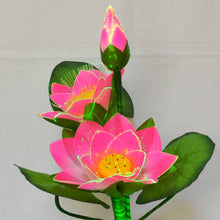画像をギャラリービューアに読み込む, 姫蓮 himehasu<br> イルミネーション造花<br> 仏花/盆提灯/インテリア【送料無料】