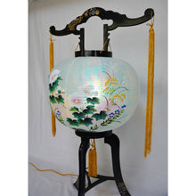 画像をギャラリービューアに読み込む, 大内行灯 尺寸<br>万芭 PC 菊蒔絵<br>ビニロン (回)