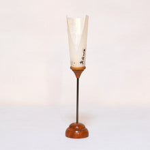 画像をギャラリービューアに読み込む, 美濃和紙のあかり(小)<br>1本/創作燭台<br>インテリア照明/ライト