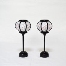 画像をギャラリービューアに読み込む, 雪洞(対)【古代桜】<br>8号~11号 4種類<br> 桃の節句/雛人形