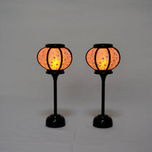 画像をギャラリービューアに読み込む, 雪洞(対)【古代桜】<br>8号~11号 4種類<br> 桃の節句/雛人形