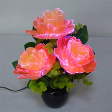 画像をギャラリービューアに読み込む, オレンジカーネーション<br> イルミネーション造花<br> 仏花/盆提灯/インテリア