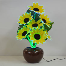 画像をギャラリービューアに読み込む, ひまわり<br> イルミネーション造花<br> 仏花/盆提灯/インテリア