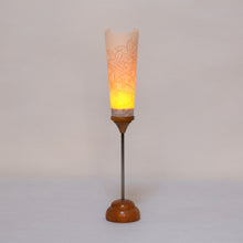 画像をギャラリービューアに読み込む, 美濃和紙のあかり(大)<br>1本/創作燭台<br>インテリア照明/ライト