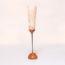 画像をギャラリービューアに読み込む, 美濃和紙のあかり(大)<br>1本/創作燭台<br>インテリア照明/ライト