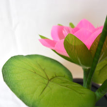 画像をギャラリービューアに読み込む, 姫蓮 himehasu<br> イルミネーション造花<br> 仏花/盆提灯/インテリア【送料無料】