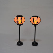 画像をギャラリービューアに読み込む, 雪洞(対)【古代桜】<br>8号~11号 4種類<br> 桃の節句/雛人形