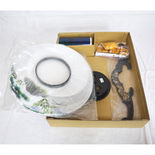 画像をギャラリービューアに読み込む, 大内行灯 尺寸<br>万芭 PC 菊蒔絵<br>ビニロン (回)