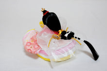 画像をギャラリービューアに読み込む, みやび雛 <br>桃色/薄藤(金襴) <br>平飾りセット