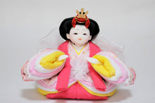 画像をギャラリービューアに読み込む, みやび雛 <br>桃色/薄藤(金襴) <br>平飾りセット