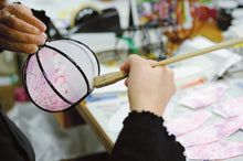 画像をギャラリービューアに読み込む, ぼんぼり光触媒<br>【けやき】雪洞/木製<br>照明/デスクランプ