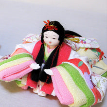 画像をギャラリービューアに読み込む, 手まり雛 ころろ<br>【栗】雛人形セット<br> 岐阜県産/柿渋塗装【送料無料】