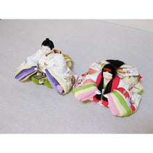 画像をギャラリービューアに読み込む, 手まり雛 ころろ<br>【栗】雛人形セット<br> 岐阜県産/柿渋塗装【送料無料】