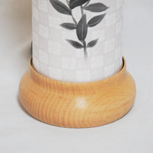 画像をギャラリービューアに読み込む, 縁 -EN-【墨絵桔梗・市松柄】<br>新型盆提灯/創作提灯