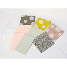 画像をギャラリービューアに読み込む, ポチ袋15枚セット【水玉】<br>正方形/封筒<br>お年玉/小物入れ