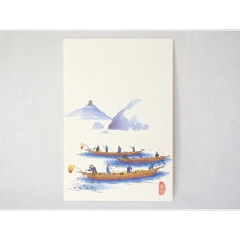 画像をギャラリービューアに読み込む, ポストカード<br>3枚セット【A】<br>絵はがき/岐阜<br>鵜飼/長良川/金華山