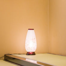 画像をギャラリービューアに読み込む, 宝珠灯480 ①<br>創作提灯/陶器製<br>手描き/絹二重<br>盆提灯/岐阜県産