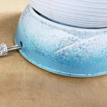 画像をギャラリービューアに読み込む, 宝珠灯480 ①<br>創作提灯/陶器製<br>手描き/絹二重<br>盆提灯/岐阜県産