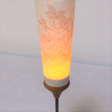 画像をギャラリービューアに読み込む, 美濃和紙のあかり(大)<br>1本/創作燭台<br>インテリア照明/ライト