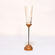 画像をギャラリービューアに読み込む, 美濃和紙のあかり(小)<br>1本/創作燭台<br>インテリア照明/ライト