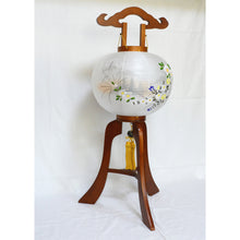 画像をギャラリービューアに読み込む, 大内行灯 12号<br>行徳③【右】<br>木製けやき 絹二重張