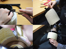 画像をギャラリービューアに読み込む, 新八寸夏目 弓張提灯<br>② ロゴ・文字(正面)