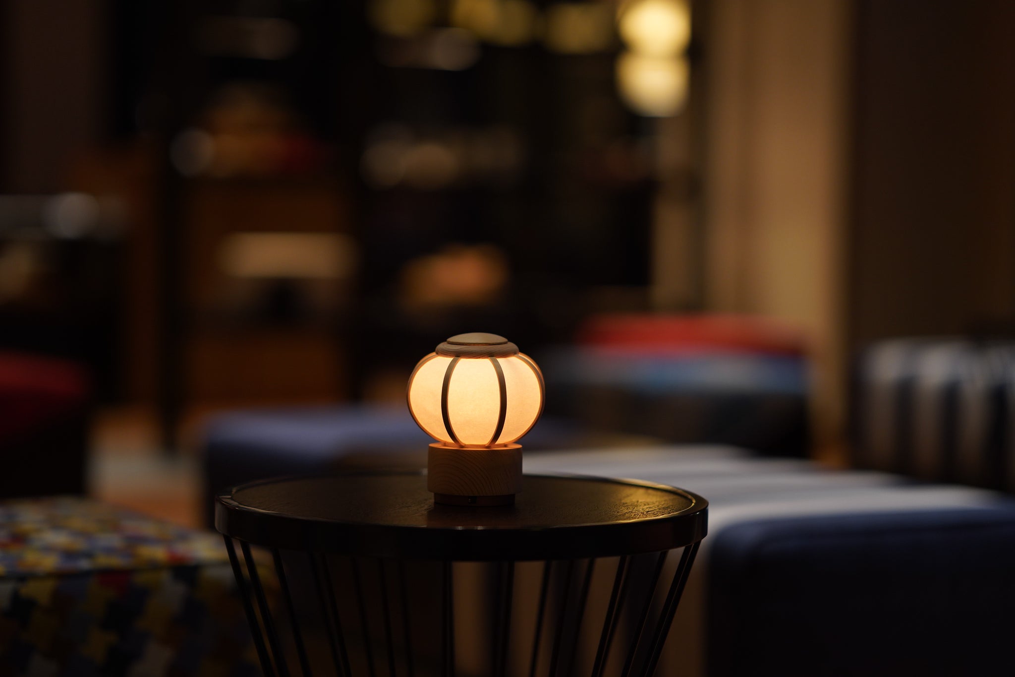 ゆらぎライト HINATA－日向ー 木製 ひのき 美濃和紙 雪洞 インテリア