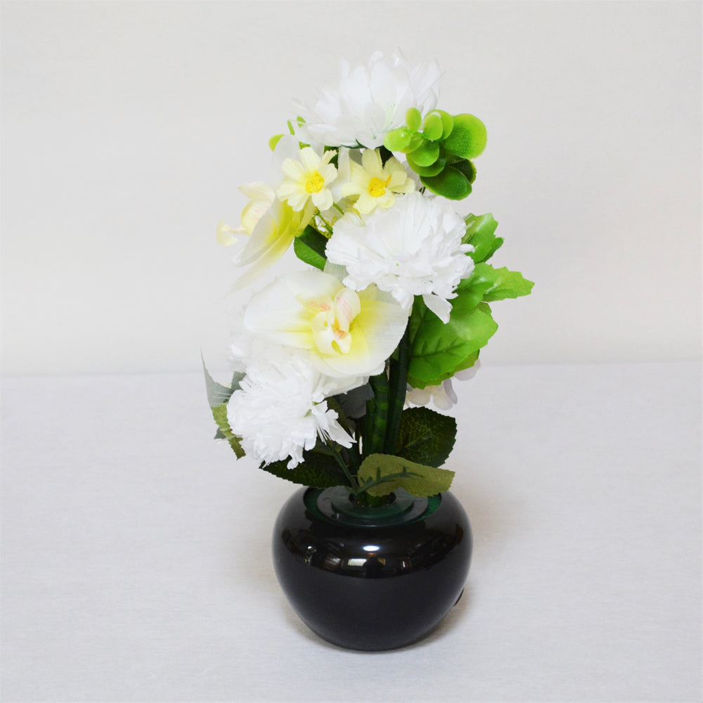 small 胡蝶蘭・白菊 , イルミネーション造花, 仏花／盆提灯