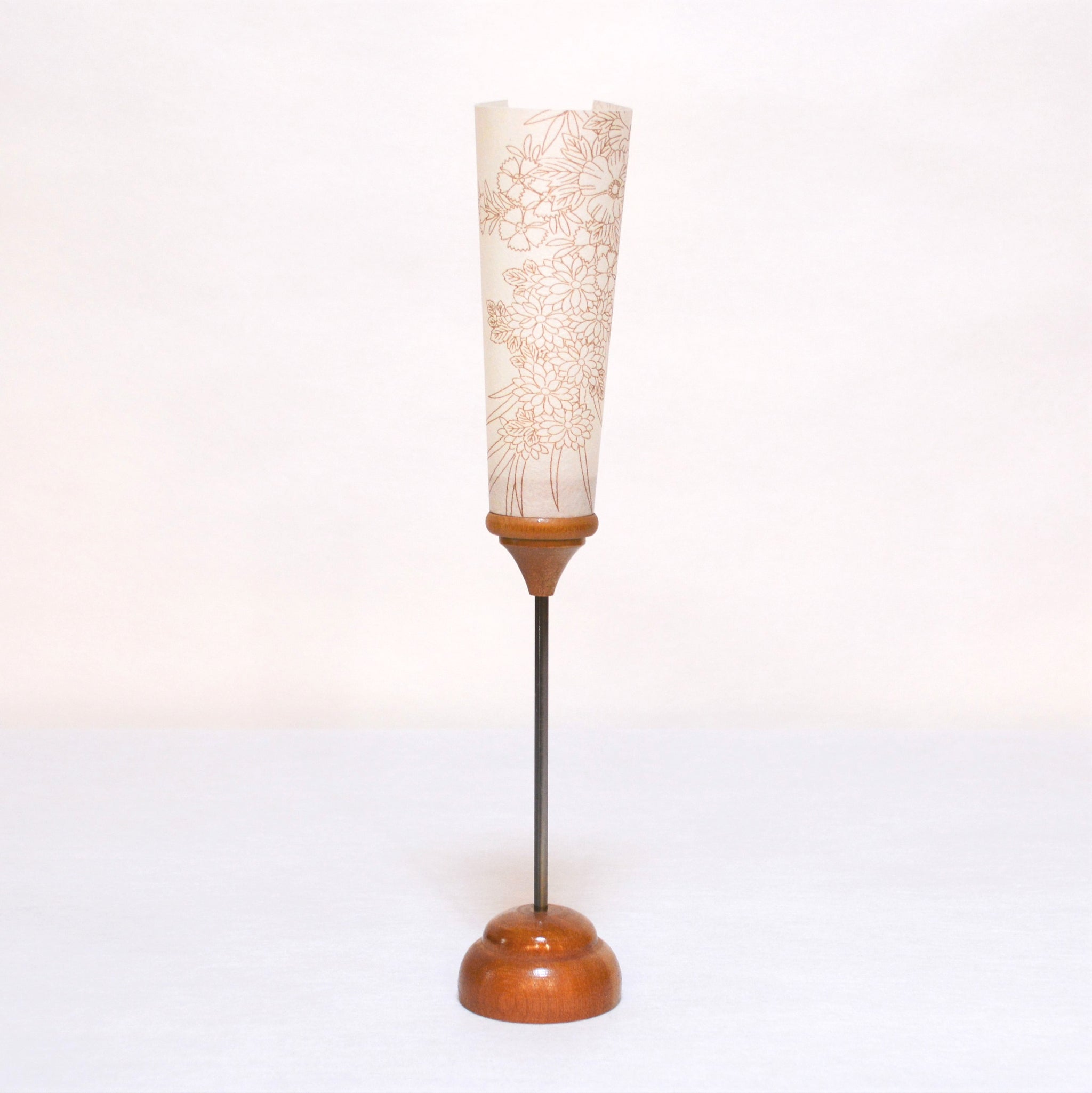 美濃和紙のあかり（大）創作燭台 3種類／インテリア照明／間接照明