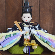 画像をギャラリービューアに読み込む, 手まり雛 ころろ&lt;br&gt;【胡桃】雛人形セット&lt;br&gt; 岐阜県産／柿渋塗装【送料無料】　

